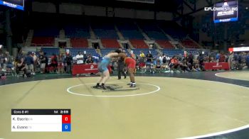 200 lbs Cons 8 #1 - Kayvette Osorio, California vs Anastasia Evans, Texas