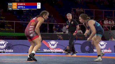59 kg Bronze - Nikolett Szabo, HUN vs Abigail Nette, USA