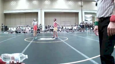 88 lbs Round Of 16 - Aly Rincon Cormier, Team Aggression vs Harlym Ward, Bear River WC