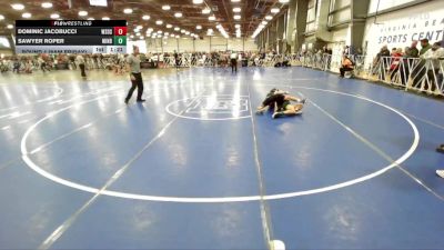 115 lbs Round 1 (9am Friday) - Sawyer Roper, Minion Black vs Dominic Jacobucci, Westshore D.S.