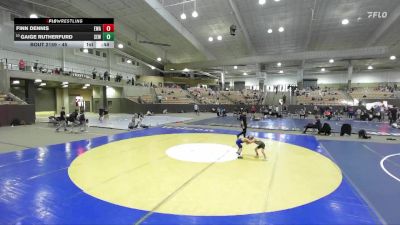 45 lbs Cons. Semi - Gaige Rutherfurd, SEWC vs Finn Dennis, Elite Wrestling Academy