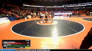 3A 220 lbs Cons. Round 1 - Owen McGrory, Libertyville vs Joe Pettit, Geneva