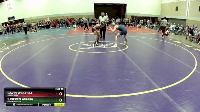 144 lbs Cons. Round 3 - Sjoeren Aumua, Grain Valley vs Gavin Weichelt, Pine Creek