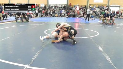 144 lbs Consi Of 16 #2 - Caiden Skidgell, Dirigo vs Chase Knuckles, Souhegan