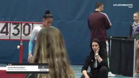 Jovie Richardson - Vault, Bluewater Gymnastics Club - 2019 Elite Canada - WAG