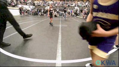 67 lbs Consi Of 8 #2 - Daisy Diaz, Bridge Creek Youth Wrestling vs Zayley Martinez, Tuttle Wrestling