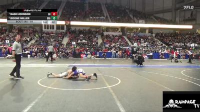 64 lbs Semifinal - Nash Johnson, Greater Heights vs Boone Miller, Brawlers