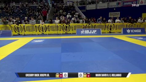 Mark David D. C. Rollamas vs Gregory Buck Joseph Jr. 2025 Pan IBJJF Jiu-Jitsu No-Gi Championship