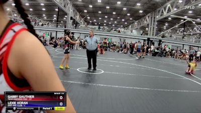 90 lbs Round 6 (8 Team) - Laura Ayala, Team Diamond Fish vs Lilliana Flegler, Grit Mat Club