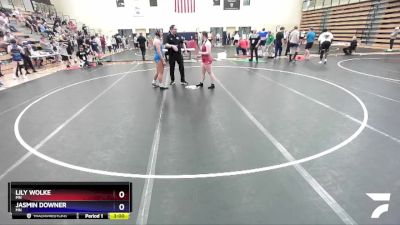 190 lbs Round 2 - Lily Wolke, MN vs Jasmin Downer, MN