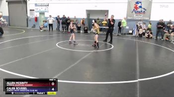 77 lbs Cons. Semi - Allen McGinty, Interior Grappling Academy vs Caleb Scussel, Juneau Youth Wrestling Club Inc.