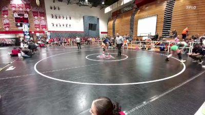 140 lbs Quarterfinal - Malari Craig, Pinedale vs Milla Bretz, Natrona County