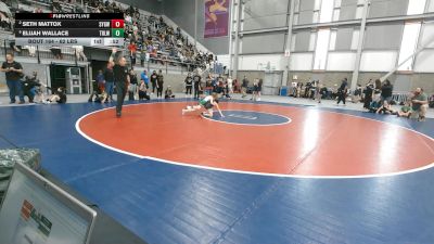 62 lbs 3rd Place Match - Seth Mattox, Scrap Yard Garage Wrestling vs Elijah Wallace, Team Real Life Wrestling
