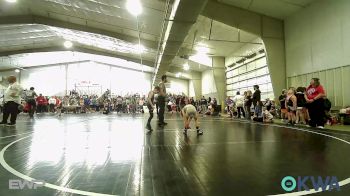 52 lbs Quarterfinal - Jackson Back, Salina Wrestling Club vs Maverick Lee-degraffenreid, Checotah Matcats