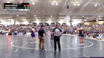 A 285 lbs Champ. Round 1 - Roger Gonzalez, Cheatham Co. Central High School vs Wesley Hamlet, Watertown High School