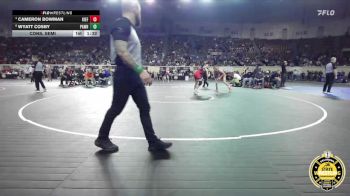 B3A-150 lbs Cons. Semi - Cameron Bowman, Kiefer vs Wyatt Cosby, Pawhuska
