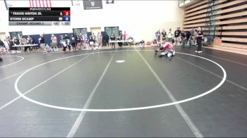 225 lbs Champ. Round 2 - Travis Hinton Jr., IL vs Storm DCamp, MN