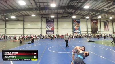 60 lbs Rd# 2 10:30am Friday - Chasyn Burke, Michigan S.W.A.T vs Jack Koenig, Maryland GOLD