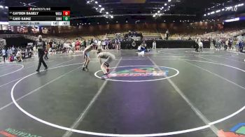 106 lbs Cons. Round 4 - Cayden Bagely, Woodland, Cartersville vs Caio Sainz, Somerset