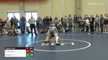 97 lbs Quarterfinal - Brock Ozerwitz, Triumph Blue ES vs Gabriel Burns, Minion Green ES