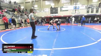 190 lbs Cons. Round 2 - Jack Mathew, MCLAIN vs Garrett Smith, SAND SPRINGS