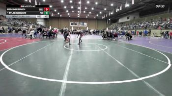 115 lbs Cons. Round 7 - Tylee Schultz, Pine Creek vs Addisyn Bunch, Owasso