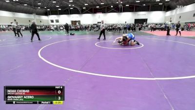 215 lbs Cons. Round 3 - Giovanny Acero, Deer Creek (ED) vs Noah Chobad, Valley Center HS