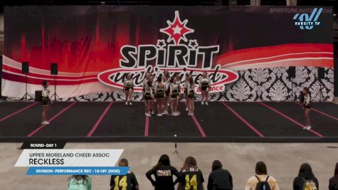 Upper Moreland Cheer Assoc - Reckless [2024 L4.2 Performance Rec - 10-18Y (NON) Day 1] 2024 Spirit Unlimited Harrisburg Challenge