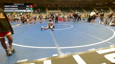 110 lbs Rr Rnd 1 - Dekoty Howard, Keystone Kids Wrestling Club vs Noah Shuemake, Mojo Mulisha 12U