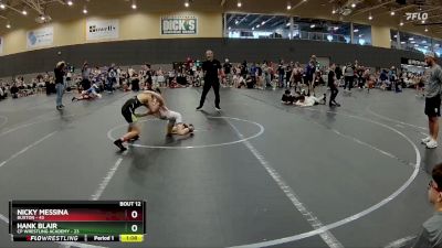 60 lbs Round 4 (6 Team) - Nicky Messina, Buxton vs Hank Blair, CP Wrestling Academy