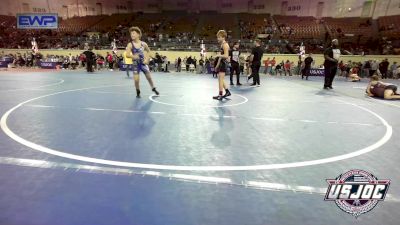 100 lbs Final - Lane Jackson, Darko Valley Wolfpak vs Drake Breslin, Choctaw Ironman Youth Wrestling