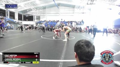 115 lbs Round 2 (4 Team) - Colt Heston, Slyfox Black vs Carson Nichols, Untouchables Purple