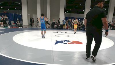 57 kg Cons. Rd Of 16 - Gauge Botero, Cliff Keen Wrestling Club vs Gabriel Ramirez, Aces Wrestling Academy