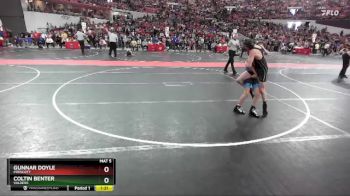 105 lbs Cons. Round 3 - Coltin Benter, Valders vs Gunnar Doyle, Prescott