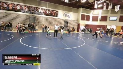 70 lbs Semifinal - Lockwyn Carlston, Olympus-Skyline vs Ty Buechele, Box Elder Bees Wrestling