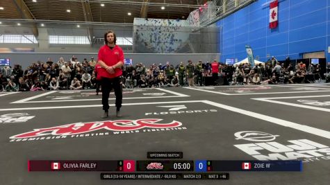 Olivia Farley vs Zoie W 2025 ADCC Vancouver Open