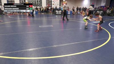 52 lbs Consy 4 - Leland Reeves, Steel Valley Renegades vs Benjamin Berrier, East Pennsboro