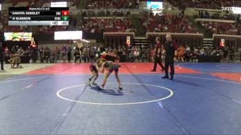 69 lbs Cons. Round 2 - Jj Glennon, Billings Wrestling Club vs Dakota Sherley, Helena Wrestling Club