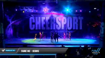 FAME NC - Icons [2021 L3 Junior - Small - A Day 1] 2021 CHEERSPORT National Cheerleading Championship