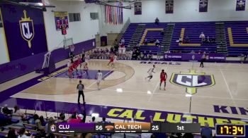 Replay: Caltech vs Cal Lutheran | Jan 18 @ 7 PM