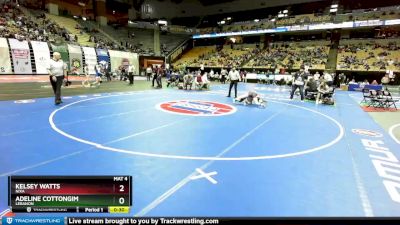 115 Class 2 lbs Cons. Semi - Adeline Cottongim, Lebanon vs Kelsey Watts, Nixa