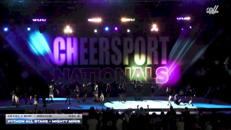 Python All Stars - Mighty Minis [2026 L1 Mini - Medium Day 2] 2026 CHEERSPORT National All Star Cheerleading Championship