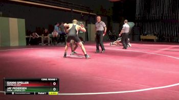 160 lbs Cons. Round 1 - Jay Pedersen, Union, LaPorte City vs Gianni Speller, Waterloo East
