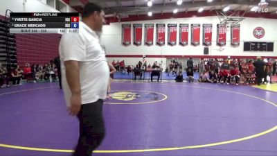 235 lbs Semifinal - Yvette Garcia, Fresno City College vs Grace Mercado, Sacramento City College