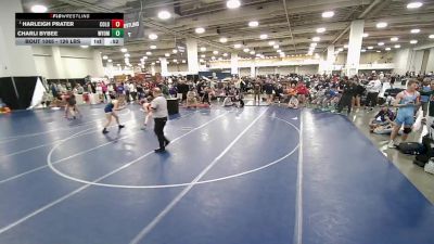 126 lbs Champ. Round 2 - Harleigh Prater, Colorado vs Charli Bybee, Wyoming