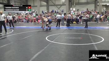 132 lbs Semifinal - Harrison Glover, Kansas YG vs Haegen Hartman, Garden City