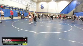 80 lbs Semifinal - Audrey Eller, Sanderson Wrestling Academy vs Kylee Lance, Uintah Wrestling