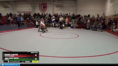 157 lbs Cons. Round 2 - Greyson Mezo, Legend vs Derek Carter, Pagosa Springs