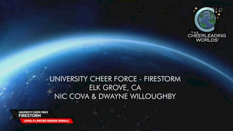 University Cheer Force - Firestorm [2026 L6 Limited Senior XSmall Finals] 2026 The Cheerleading Worlds
