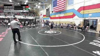 175 lbs Quarters & 1st Wb (16 Team) - Keegan Rager, Sheridan vs Gabe Banister, Natrona County